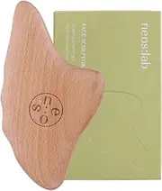 neos:lab Face Sculptor - Beech Wood Massage Tool, Portable & Lightweight Scraping Tools, Wood Gua Sha, Relieve Tensed Muscle, Lymphatic Massage to Help Face & Body Circulation