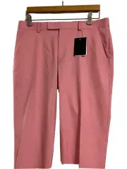 Asos Men’s Size 34 X 32 Slim Fit Tapered Pants Pink/Red Chambray