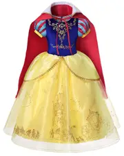 Premium Snow White Girls Dress Costume