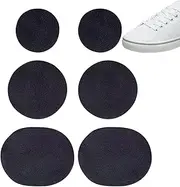 [Generic] 6pack Repair Patches for Shoes -se Lf Adhesive Trainer Heel Repair Patch,Anti-Wear Shoe Patches for Holes,Shoe Heel Repair Kit for Cloth Shoes Sports Shoes High Heels Sneakers
