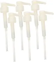 Generic 6pcs Pump Head Syrup Pump Olive Oil Bottle Dispenser Oil Dispenser Sauce Pump Dispenser Foam Pump Dispenser Dispensing Shampoo Pump Replacement Lotion Dispenser Soap Pump Plastic