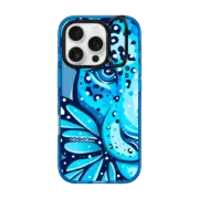 iPhone 16 Pro Impact Ring Stand Case MagSafe Compatible Dream Warrior by Sofia Castellanos