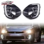 LED DRL Daytime Running Light Front Fog Light For Mitsubishi Lancer 2016-2018