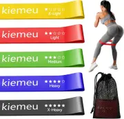 Kiemeu Mini Loop Resistance Bands for Women, Rubber Exercise Bands Resistance...