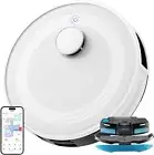 Robot Vacuum & Mop, 5500Pa Suction, 140 Min Runtime,Wifi/App/Alexa,M2 for Carpet