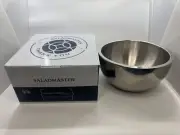 SALADMASTER 3.5 Qt STAINLESS STEEL DOUBLE WALL SALAD BOWL BOX SA235-MB