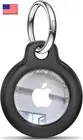 Air Tag Holder Apple Air Tag Case with Keychain, Hard PC Anti-Drop Airtags Key C