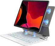 [Foeytaody] Keyboard Case for Samsung Galaxy Tab S10/S9 FE 10.9'' Floating Cantilever Stand with Multi-Touch Trackpad S Pen Holder LCD Display Backlit Magnetic Keyboard for Galaxy Tab S9/S8/S7 11 Inch