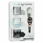 SPAscriptions Clay Dead Sea Charcoal Mask 3 Pack