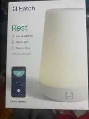 Hatch Rest Sound Machine Night Light Time To Rise Veilleuse Musical Baby