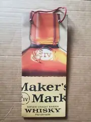 MAKERS MARK KENTUCKY STRAIGHT BOURBON WHISKY BAG 11x5