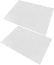 [MUSISALY] 2pcs Reusable Suitcase Cover Transparent Luggage Protector Washable Baggage Cover for Luggage Easy to Install Prevents Damage and Stains
