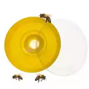 2L Honey Bee Feeder Plastic Rapid Round Hive-Top Water Above Frame Feeding