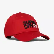 Superdry Sport Style Baseball Cap Snapback Adjustable Back Fabric One Size