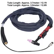 TIG Welding Torch Flexible Head Integrated Argon Arc Welder M16 QQ150 3.7M