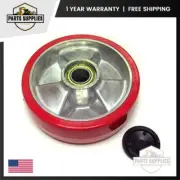 Pallet Jack Steer Wheel Assy for Jet Model A or Model J Ultra-Poly on Aluminum