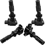 4pcs Ignition Coil Packs L3G2-18-100B9U Compatible For Mazda 3 6 CX-7 MX-5 Tribute L3 LF L5 L3G218100A