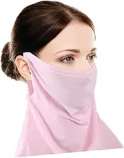 MUCKLILY Neck Gaiter Face Mask Ice Silk Sun Protection Scarf Multifunctional Scarf