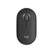 Logitech 910-006988 Pebble Mouse 2 M350s - Tonal Graphite, Slim, Bluetooth, Wireless, Portable