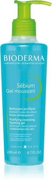 Bioderma Sebio Foaming Gel Purifying Cleanser 200ml