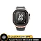 【Golden Concept】Apple Watch 45mm 玫瑰金錶框 黑橡膠錶帶 WC-SPIII45-RG-BK