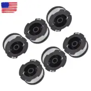 Replace BLACK+DECKER AF-100-3ZP 30ft .065" Trimmer Spool&RC-100-P Spools Caps