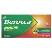 Berocca Immune Daily Defence Blackcurrant 30 Effervescent Tablets