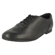 Girls Clarks Lace Up Brogue School Shoes 'Jules Walk'