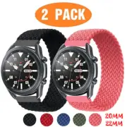 Active Replacement Fabric Nylon Loop Band Strap Elastic For Samsung Galaxy Watch