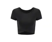 Yoga clothing Sexy T-Shirt Short Navel Sports Quick-drying Fitness Tops Simple Slim T-Shirt for Women
