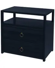 Butler Specialty Company Lark 2 Drawer Wide Nightstand