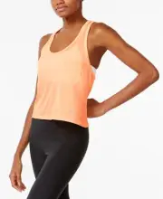 Under Armour Womens Tech Slub Shorty Tank Top Size-XL Color-Playful Peach