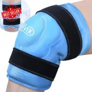 XXXL Reusable Knee Ice Pack Wrap, Full Coverage for Pain Relief, Surgery, Swelli