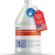 McKinnon Concrete Sealer, Paver Sealer 1 Gallon, Penetrating High Gloss Wet Look