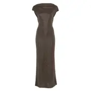 [Max Mara Pianoforte] Max Mara Pianoforte-Abiti Marrone-Donna M