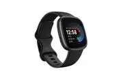 Fitbit Versa 4 Graphite AL Black Band - As New (Refurbished)
