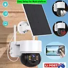 4MP Wireless Camera For Outdoor Home CCTV Security IP Camera Battery Solar Power