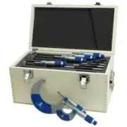 Moore and Wright 0-150mm Micrometer Set External Metric Analogue MW215-03BL