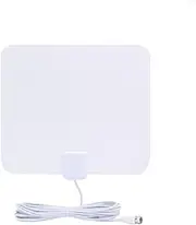 Aexit 25 (Lighting fixtures and controls) Mile Range Indoor Amplified (99ry440qf665) HDTV Antenna(White)