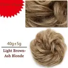 For Women Fake Hair Bun Curly Messy Ponytail Updo Natural Chignon Scrunchies US