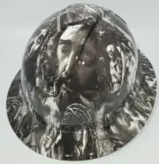 New Full Brim Hard Hat Custom Hydro Dipped JESUS. Free Shipping
