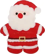 Operitacx Christmas Iron on Patches Xmas Embroidered Sew Applique Repair Patch Santa Claus DIY Crafts for Clothing for Backpacks Jacket