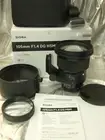 Sigma 105mm F1.4 ART DG HSM NEW PRIME Lens for SIGMA CAMERA in FACTORY BOX