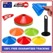 Sport Cones Training Discs Soccer Markers Fitness Exercise Rugby Afl Touch Group