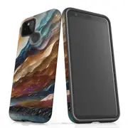 For Google Pixel 5 Tough Protective Cover, Magic Mountain River
