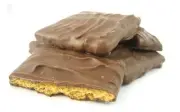 Cinnamon Graham Crackers, Milk Chocolate Covered 9 Oz