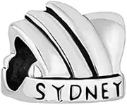 Pandora 925 Sterling Silver Pendant Diy Mmingyu straight Kong and Australia Sydney Opera House to discredit female charm bead fit bracelet Valentine' Day