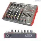 MG6 Bluetooth Portable Audio Mixer DJ Sound Mixing Console MP3 Jack 6 Channel