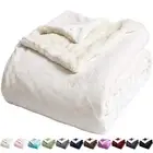 Sherpa Fleece Bed Blanket King Size Super Soft Plush Warm Cozy Fluffy Microfi...