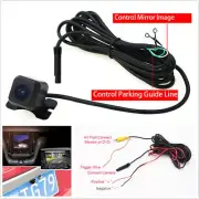 HD Car Front/Side/Rear View Reverse Camera With Multi-function Conversion Line